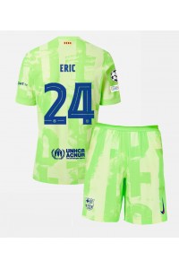 Fotbalové Dres Barcelona Eric Garcia #24 Dětské Třetí Oblečení 2024-25 Krátký Rukáv (+ trenýrky)